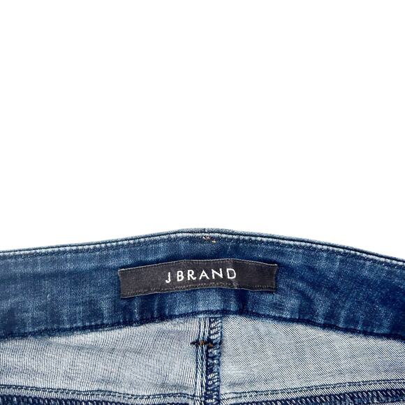 J Brand Anja Nightshadow Cuffed Skinny Jeans Sz 26 - Picture 2 of 6